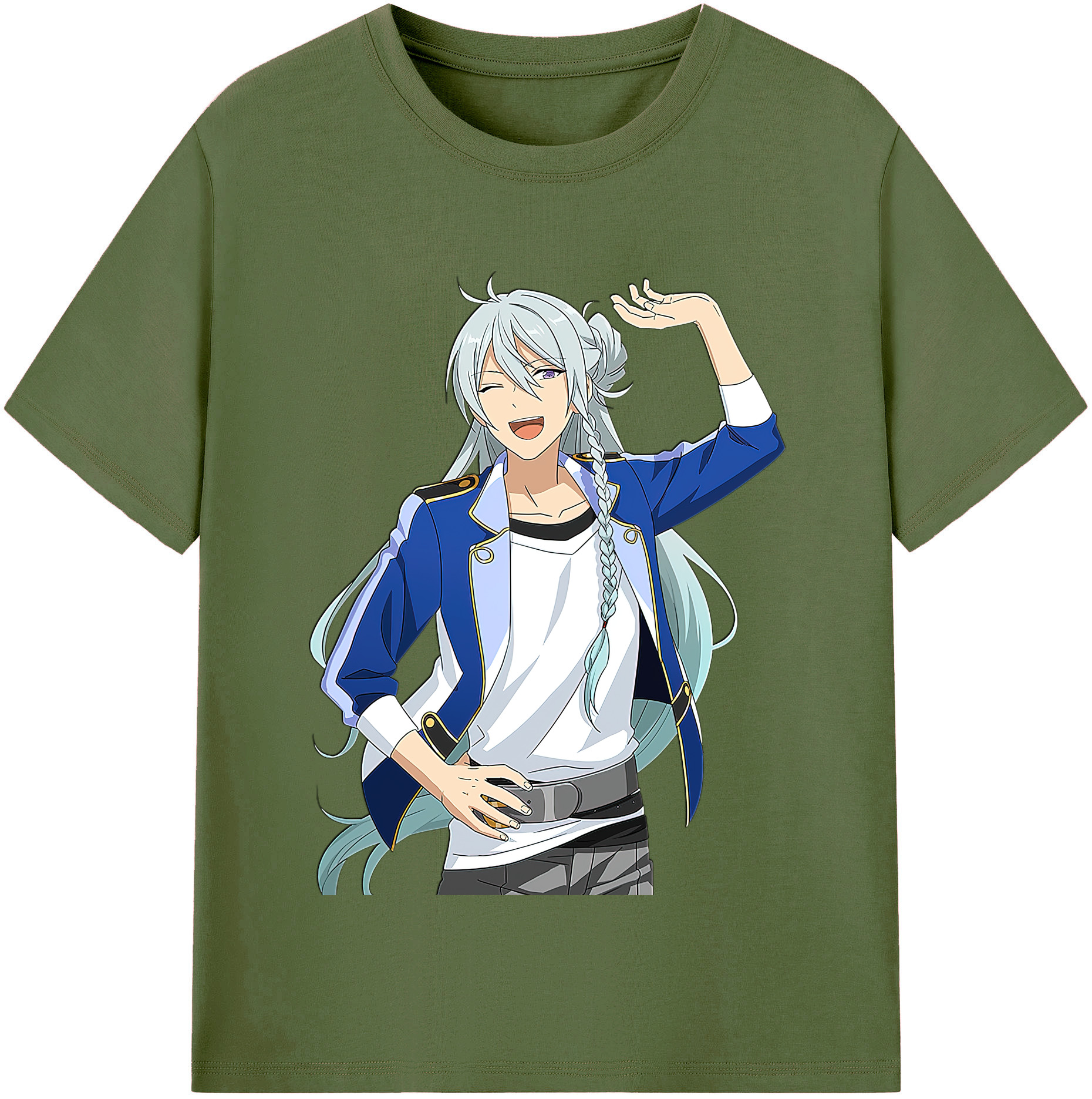 （画像用） あんさんぶるスターズ! Ensemble Stars 綿100％半袖Tシャツ（フロントプリント）